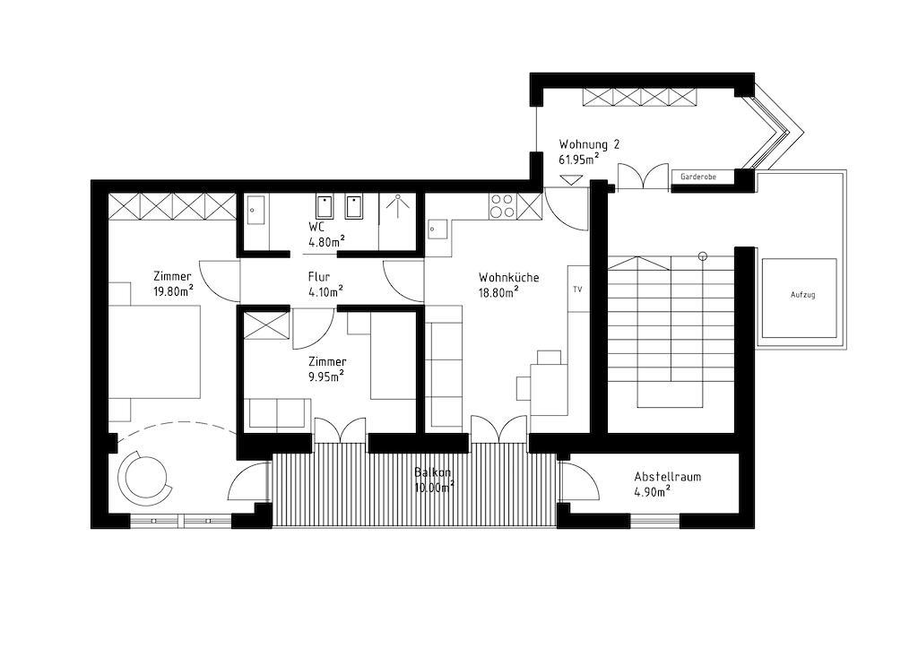 Apartment Genziana Ortisei Camera foto
